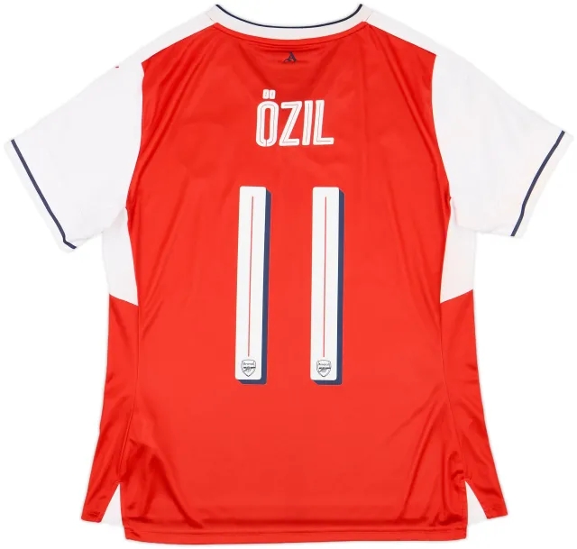 2016-17 Arsenal Home Shirt Ozil #11 - 10/10 - (Women's XL)