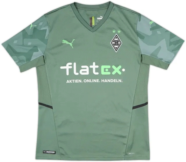 2021-22 Borussia Monchengladbach Away Shirt - 10/10 - (M)