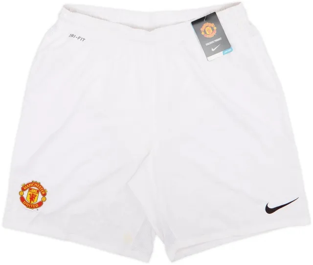 2011-12 Manchester United Home Shorts (XL)