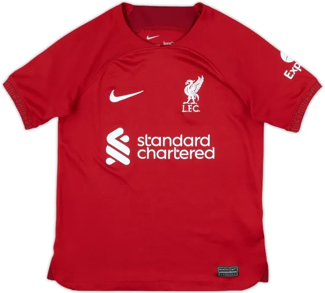 2022-23 Liverpool Home Shirt - 9/10 - (4-5 Years)