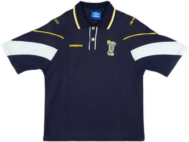 1996-97 Scotland Umbro Polo Shirt - 8/10 - (L)