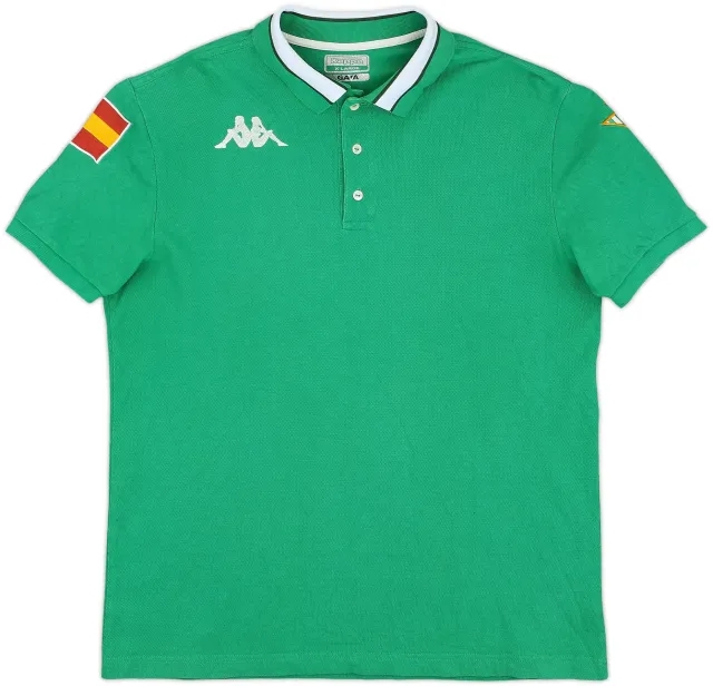 2008-09 Real Betis Kappa Polo Shirt - 7/10 - (XL)