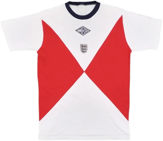 1988-90 England Umbro Cotton Tee - 8/10 - (L)