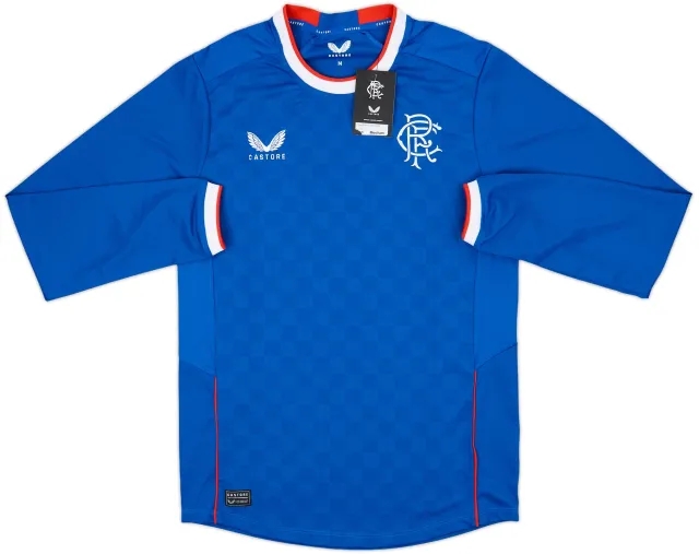 Castore Rangers Mens LS Home Shirt 2022/23