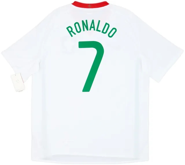 2008-10 Portugal Away Shirt Ronaldo #7 (XL)