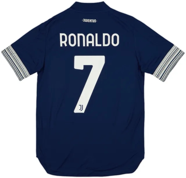 2020-21 Juventus Authentic Away Shirt Ronaldo #7 (S)