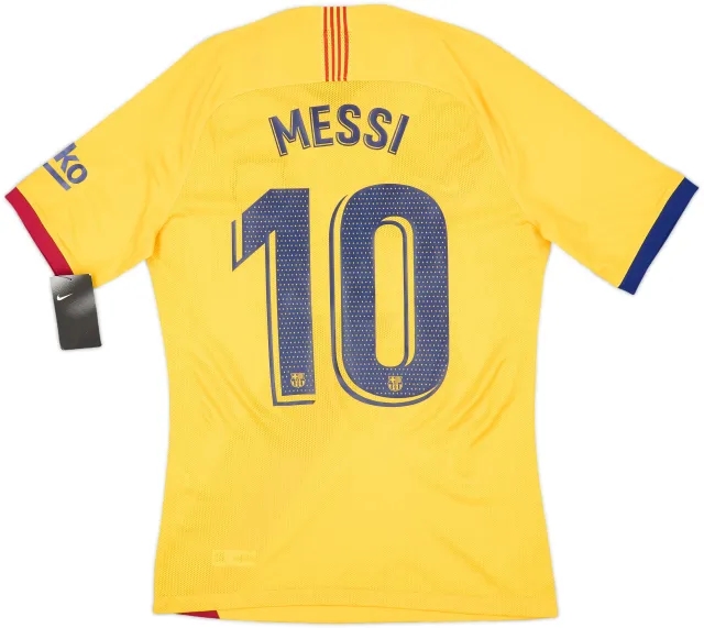 Nike Barcelona Mens SS Player Issue Away Shirt 2019/20