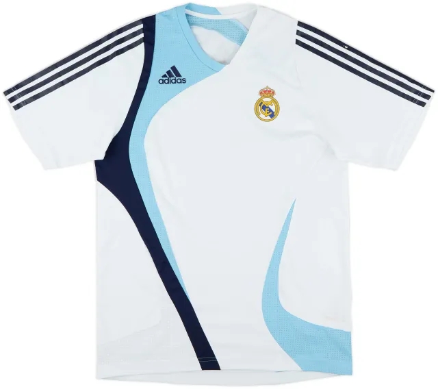 2007-08 Real Madrid adidas Training Shirt - 7/10 - (M)