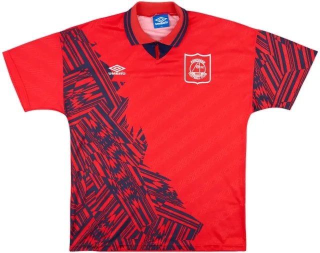 Umbro Aberdeen Mens SS Home Shirt 1994/96