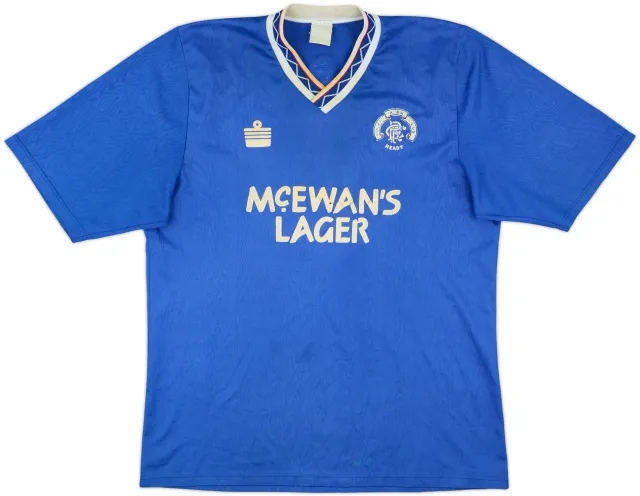 1990-92 Rangers Home Shirt - 4/10 - (L)