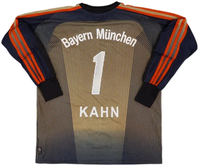 2003-04 Bayern Munich GK Shirt Kahn #1 - 8/10 - (S)