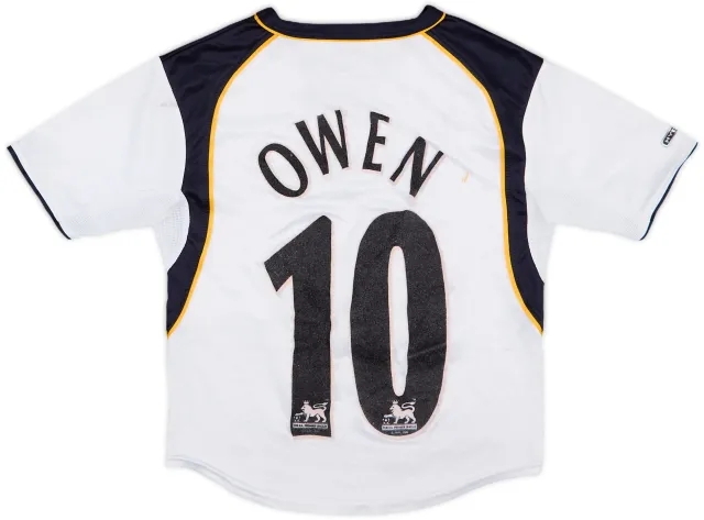 2001-03 Liverpool Away Shirt Owen #10 - 6/10 - (5-6 Years)