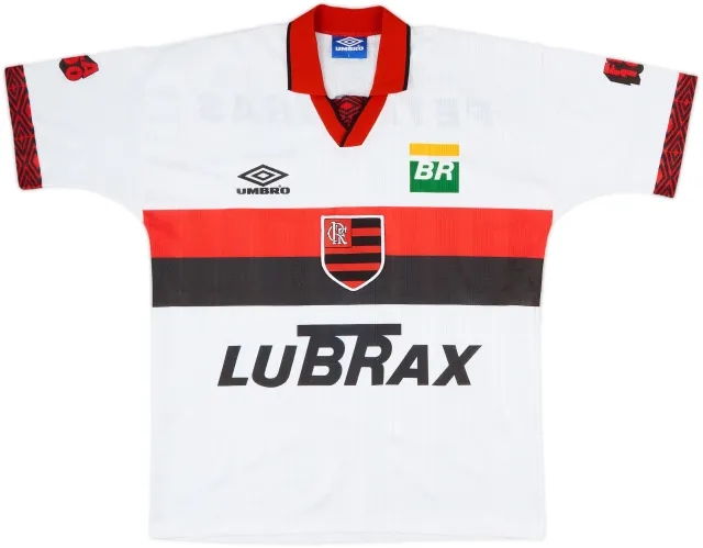 Umbro Flamengo Mens SS Away Shirt 1995/96