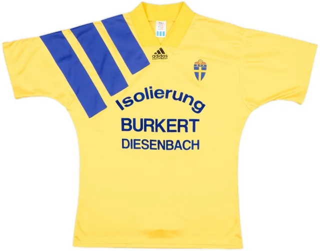 1992-94 Sweden Home Shirt #12 - 9/10 - (M)