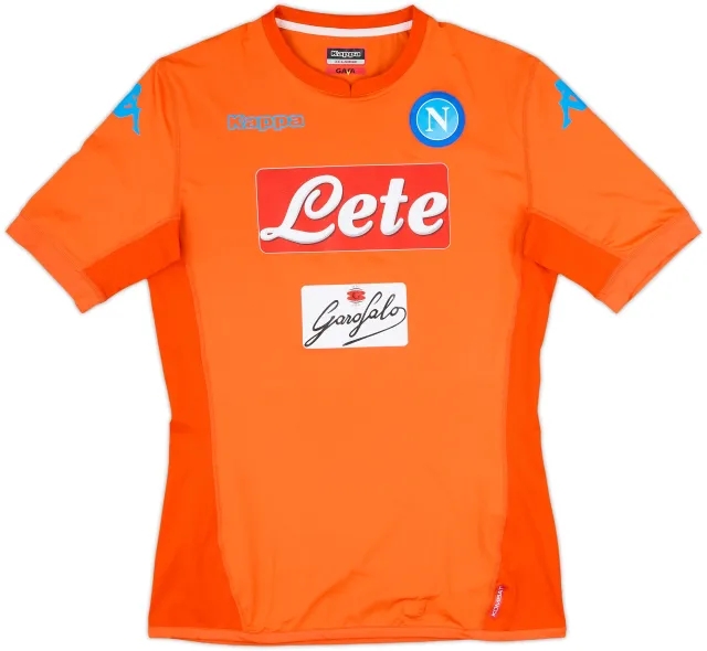 2017-18 Napoli European GK Shirt - 9/10 - (XXL)