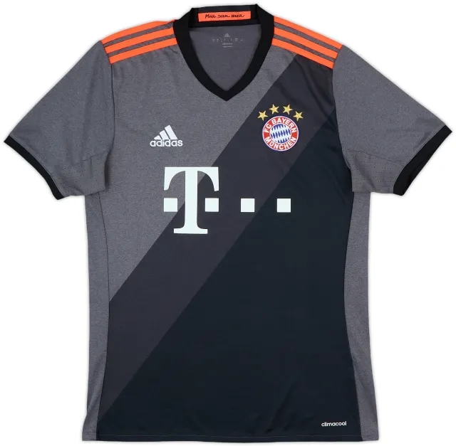 adidas Bayern Munich Mens SS Away Shirt 2016/17