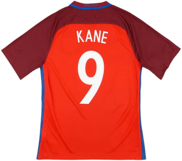 2016-17 England Away Shirt Kane #9 - 7/10 - (M)