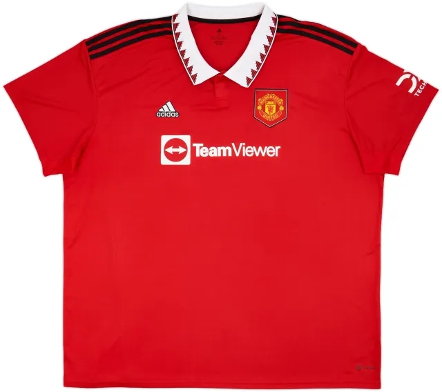 2022-23 Manchester United Home Shirt - 9/10 - (4XL)