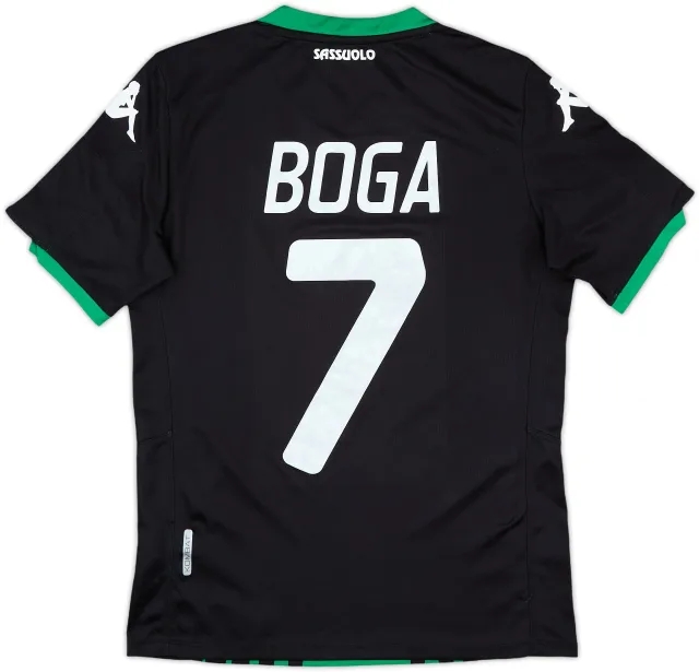 2019-20 Sassuolo Authentic Home Shirt Boga #7 - 7/10 - (S)