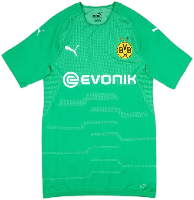 2018-19 Borussia Dortmund Player Issue GK S/S Shirt - 10/10 - (XXL)