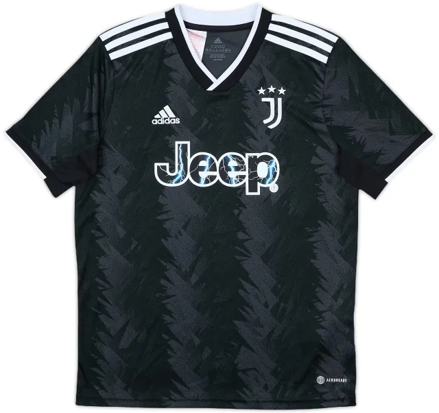 2022-23 Juventus Away Shirt - 8/10 - (M.Boys)
