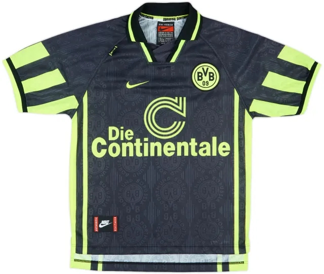 Nike Borussia Dortmund Mens SS Away Shirt 1996/97