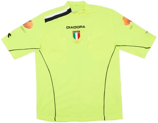 2007-08 Italy Diadora Referee Shirt - 9/10 - (L)