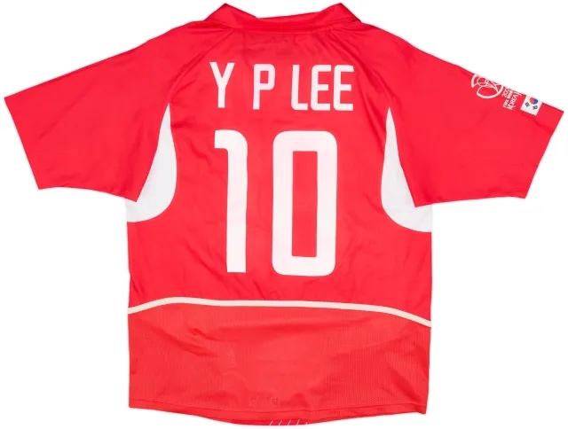2002-03 South Korea Home Shirt Y P Lee #10 - 8/10 - (M)