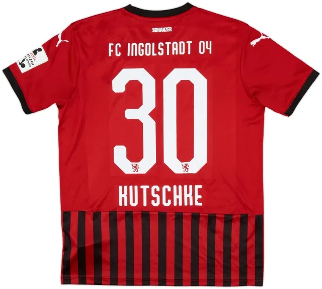 2020-21 FC Ingolstadt Home Shirt Kutschke #30 - 9/10 - (XL.Boys)