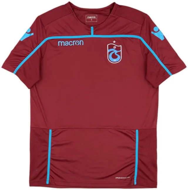 Macron Trabzonspor Mens SS Home Shirt 2018/19