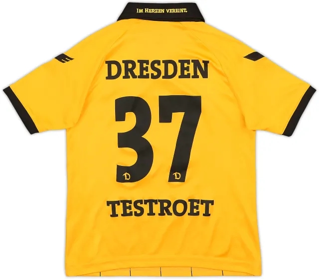 Home Dynamo Dresden Boys SS Home Shirt 2015/16