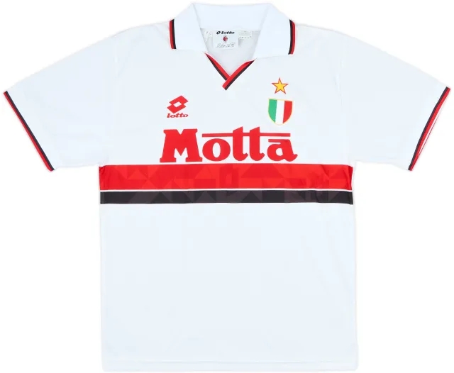 1992-93 AC Milan Away Shirt - 9/10 - (M)