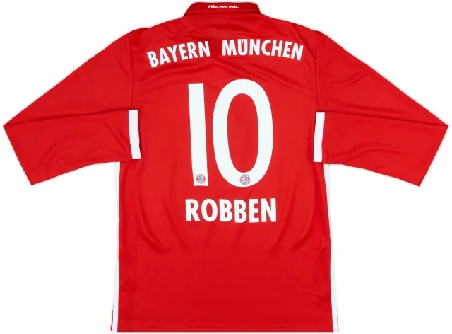 adidas Bayern Munich Mens LS Home Shirt 2016/17