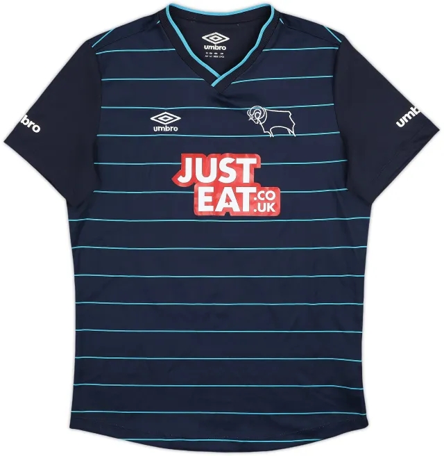 Umbro Derby County Boys SS Away Shirt 2014/15