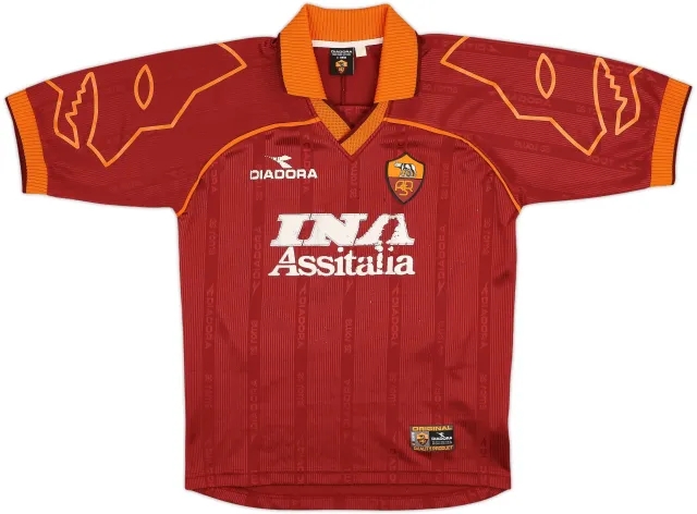 1999-00 Roma Home Shirt - 5/10 - (S)
