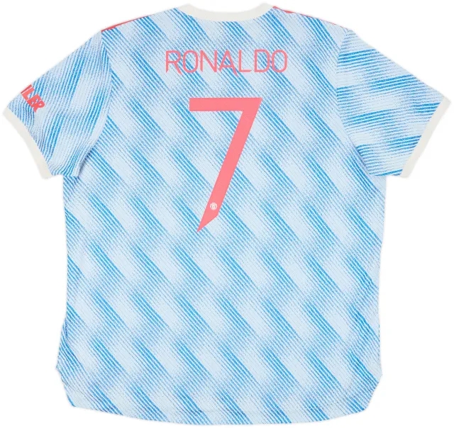 2021-22 Manchester United Authentic Away Shirt Ronaldo #7 - 8/10 - (XXL)