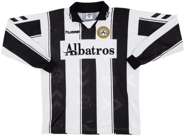 1995-96 Udinese Home L/S Shirt - 8/10 - (M)