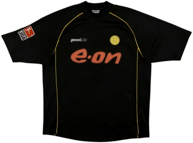 Away Borussia Dortmund Mens SS Away European Shirt 2001/02