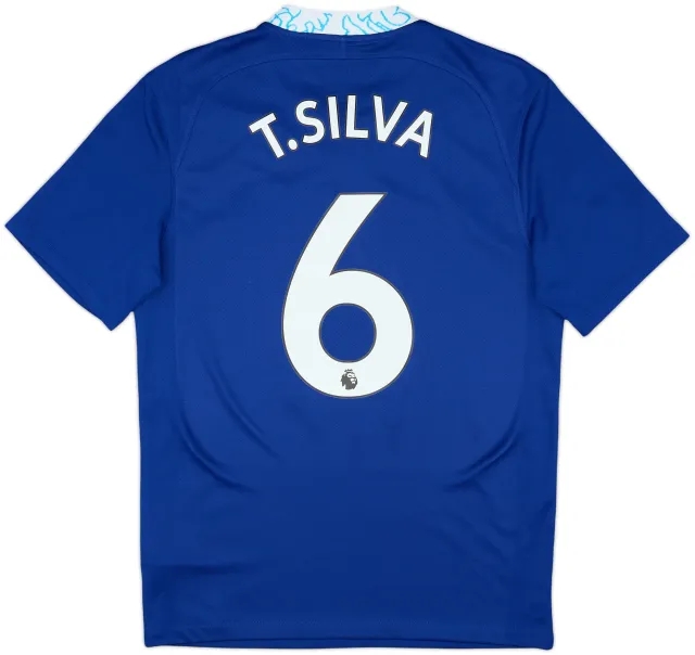 2022-23 Chelsea Home Shirt T.Silva #6 - 10/10 - (S)