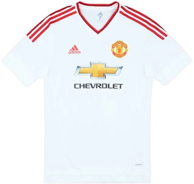 2015-16 Manchester United Match Issue Away Shirt #16