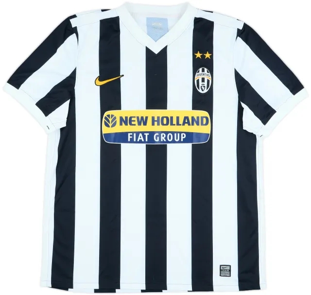 2009-10 Juventus Match Issue Home Shirt #10
