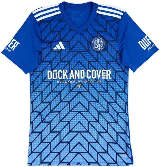 2024-25 Macclesfield FC Youth Match Issue Home Shirt #34