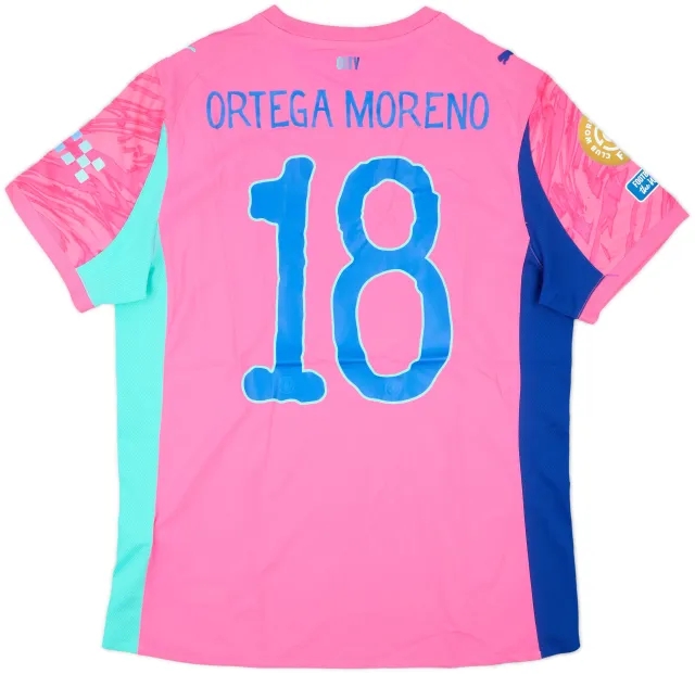 2025 Manchester City Match Issue KidSuper CWC GK Shirt Ortega Moreno #18