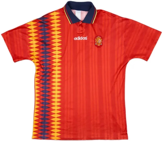 1994-96 Spain Home Shirt - 8/10 - (XL)