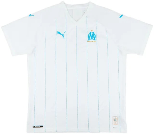 2019-20 Olympique Marseille Home Shirt - 6/10 - (XL)
