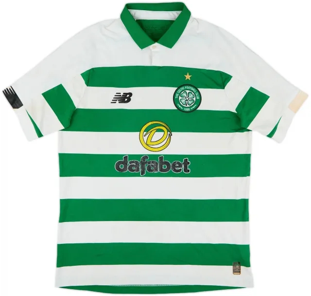 NewBalance Celtic Mens SS Home Shirt 2019/20