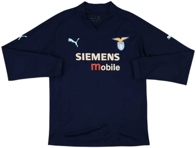 2002-03 Lazio Puma Training L/S Shirt - 5/10 - (S)