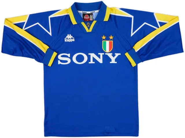 1996-97 Juventus Away L/S Shirt - 10/10 - (S)