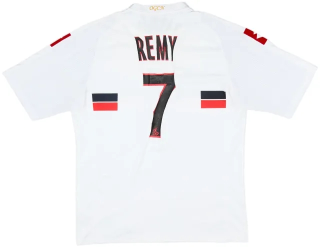 2008-09 OGC Nice Away Shirt Remy #7 - 5/10 - (L)