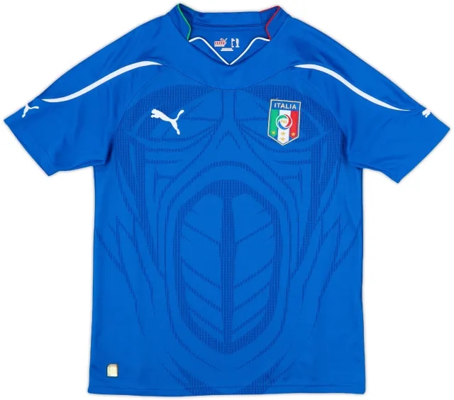 2010-12 Italy Home Shirt - 10/10 - (XL.Boys)